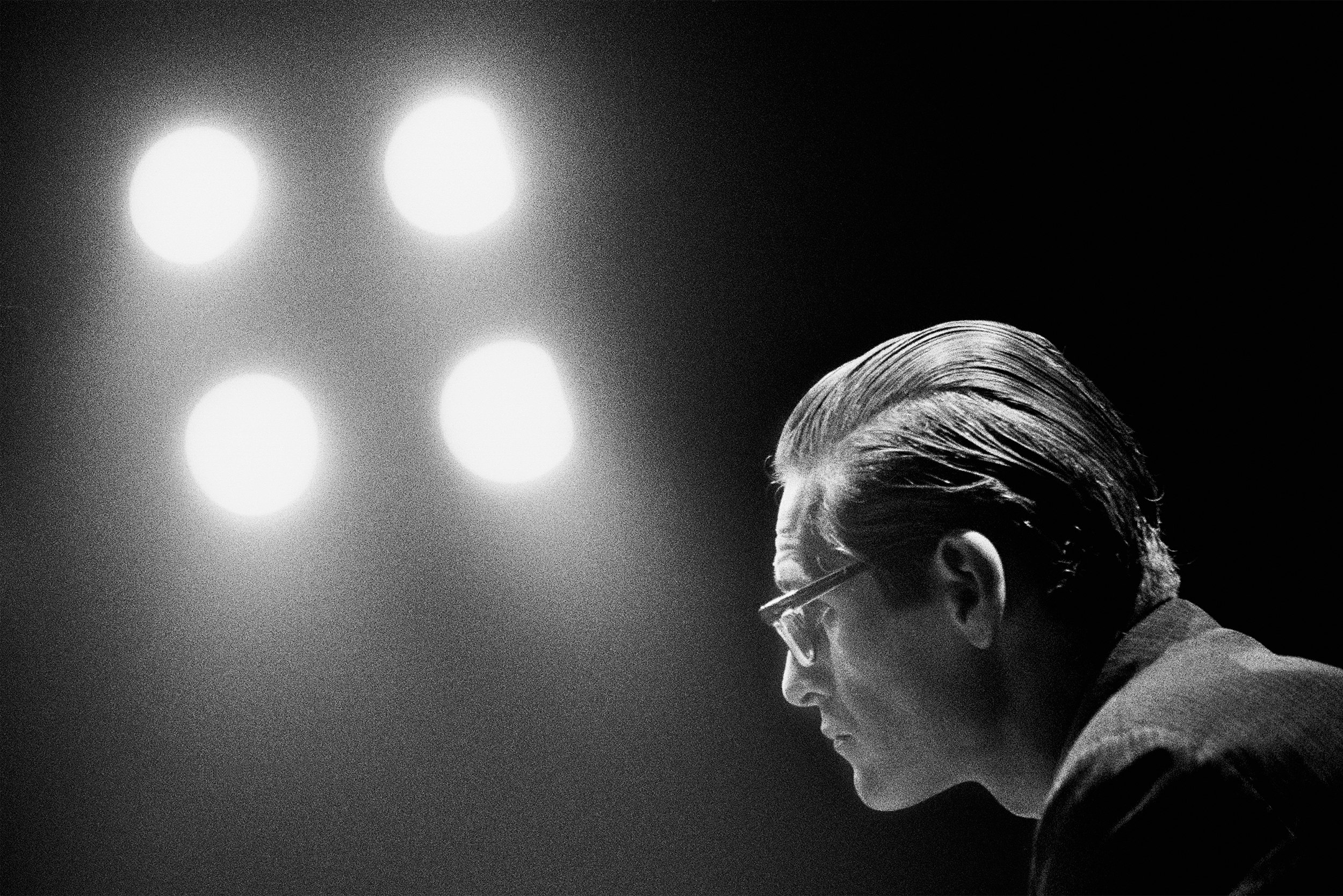 Bill Evans. Photo by Roberto Polillo.
